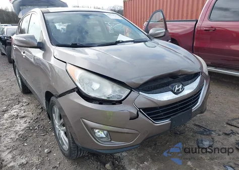 2012 Hyundai Tucson Limited from USA, damaged, VIN KM8JU3ACXCU353938